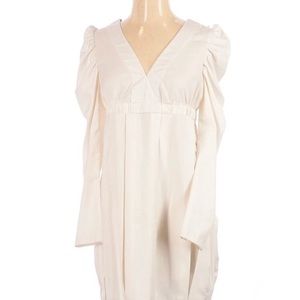 Anthropologie Fumblin’ Foe Ivory Long Sleeve Dress